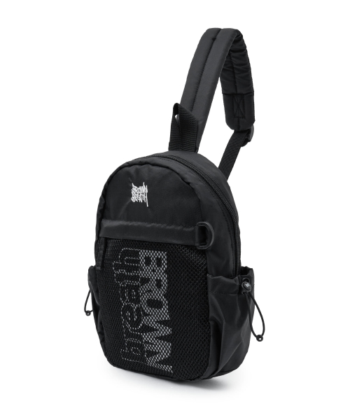 BROWNBREATH KIDS(ブラウンブレスキッズ)の「KIDS TAG MESH SLING BAG - BLACK(メッセンジャーバッグ・レディース・その他・ONE)」の2枚目の写真