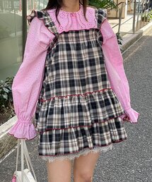 HELLO.SANFRANCISCO | 【HELLO.SANFRANCISCO/ハローサンフランシスコ】チェックチュニックワンピ(チュニック)