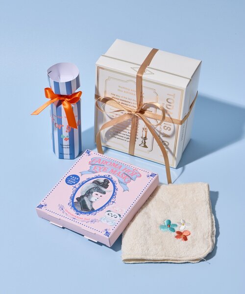 BIRTHDAY BAR(バースデイバー)の「【ラッピングでお届け】Kindly Yours ホットアイマスクセット(入浴剤・バスケア・レディース・ミント/ピンク・0)」の2枚目の写真
