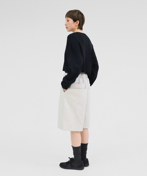 lit(リット)の「Pocket Sweat Half Pants(スウェットパンツ・レディース・ライトグレー/ダークグレー・FREE)」の11枚目の写真