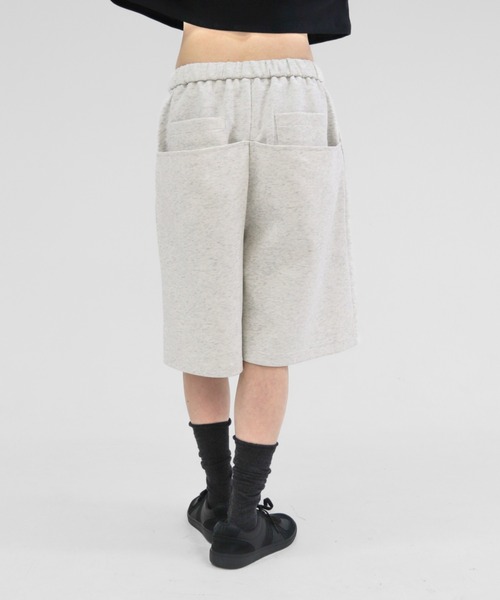 lit(リット)の「Pocket Sweat Half Pants(スウェットパンツ・レディース・ライトグレー/ダークグレー・FREE)」の9枚目の写真