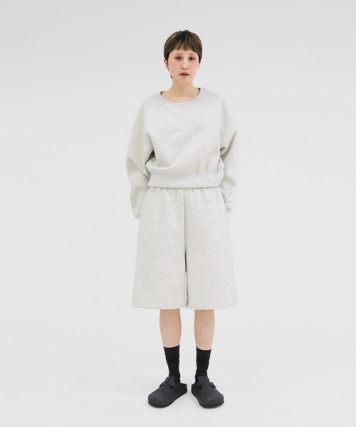 lit(リット)の「Pocket Sweat Half Pants(スウェットパンツ・レディース・ライトグレー/ダークグレー・FREE)」の19枚目の写真
