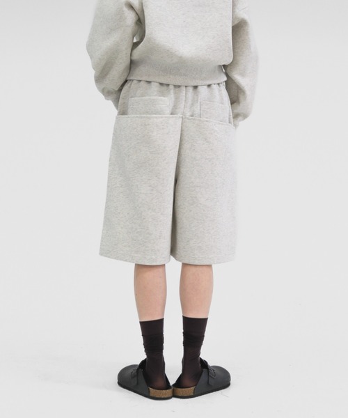 lit(リット)の「Pocket Sweat Half Pants(スウェットパンツ・レディース・ライトグレー/ダークグレー・FREE)」の15枚目の写真