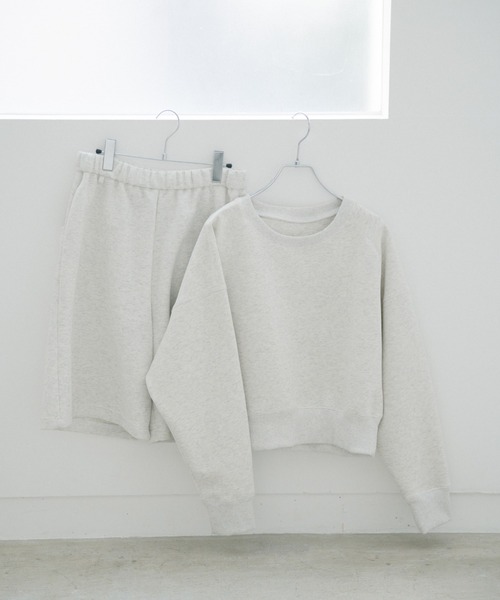 lit(リット)の「Pocket Sweat Half Pants(スウェットパンツ・レディース・ライトグレー/ダークグレー・FREE)」の21枚目の写真