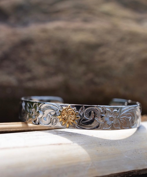 sunrise bangle/【ハワイアンジュエリー】【サージカルステンレス】【金属アレルギー対応】【IRIEBEACH / アイリービーチ】つけっぱなしOK