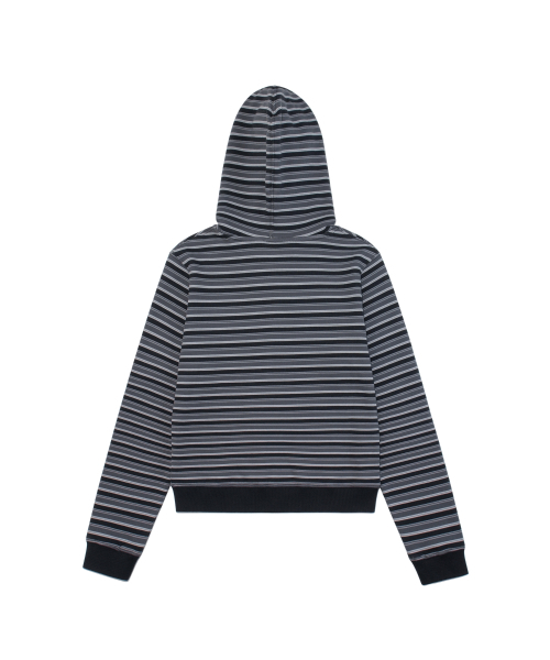 THECOLDESTMOMENT(ザコールデストモーメント)の「TCM stripe standard hooded zip-up (black)(パーカー・レディース・その他・SMALL/MEDIUM/LARGE)」の6枚目の写真
