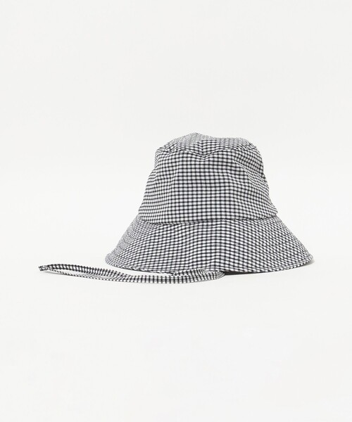 UNITED ARROWS（ユナイテッドアローズ）の「ギンガムチェック ハット UV（ハット・レディース・ベージュ/オリーブ/ブラック・FREE）」の22枚目の写真