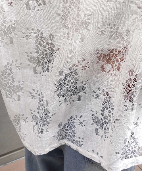 CORNERS（コーナーズ）の「レーステーラージャケット（テーラードジャケット・レディース・オフホワイト/ブラック・M）」の9枚目の写真