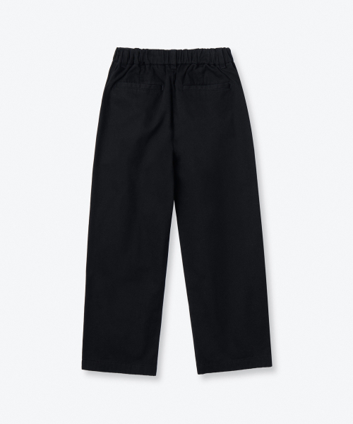 MUSINSA STANDARD KIDS（ムシンサスタンダードキッズ）の「起毛ワンタックワイドチノパンツ [ブラック]（その他パンツ・レディース・その他・100/110/120/130/140/150）」の7枚目の写真
