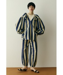 HeRIN.CYE | Stripe gauze pants　　ストライプガーゼパンツ(その他パンツ)