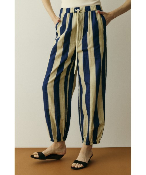 HeRIN.CYE（ヘリンドットサイ）の「Stripe gauze pants　　ストライプガーゼパンツ（その他パンツ・レディース・ブルー系その他3/ブラウン系その他・FREE）」の12枚目の写真