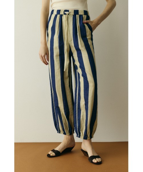 HeRIN.CYE（ヘリンドットサイ）の「Stripe gauze pants　　ストライプガーゼパンツ（その他パンツ・レディース・ブルー系その他3/ブラウン系その他・FREE）」の15枚目の写真