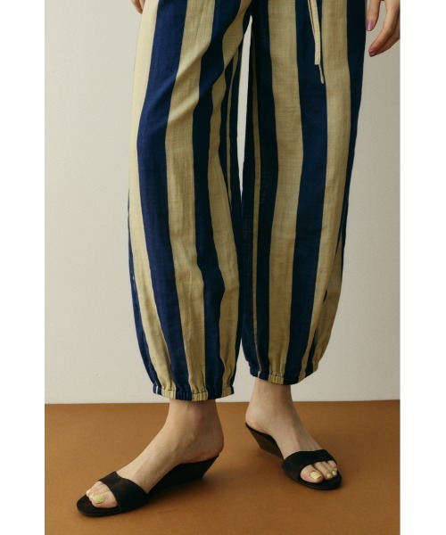 HeRIN.CYE（ヘリンドットサイ）の「Stripe gauze pants　　ストライプガーゼパンツ（その他パンツ・レディース・ブルー系その他3/ブラウン系その他・FREE）」の21枚目の写真