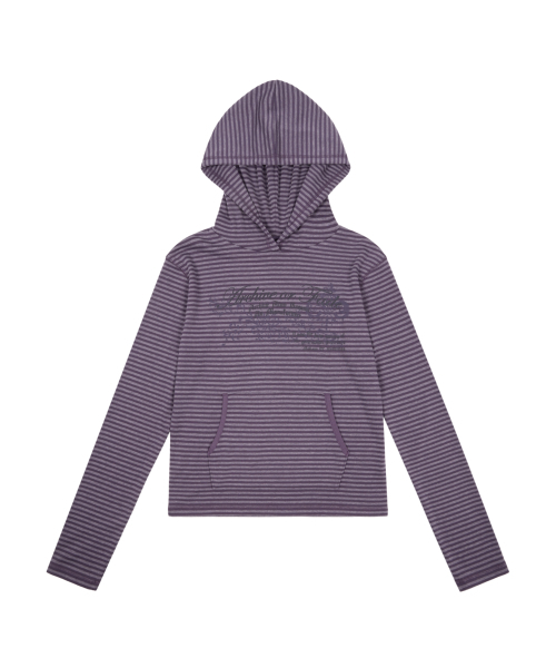 AAKAM(アーカム)の「Linear Pattern Hooded Long Sleeve (Purple)(パーカー・レディース・その他・1/2)」の13枚目の写真