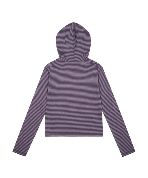 AAKAM(アーカム)の「Linear Pattern Hooded Long Sleeve (Purple)(パーカー・レディース・その他・1/2)」の14枚目の写真
