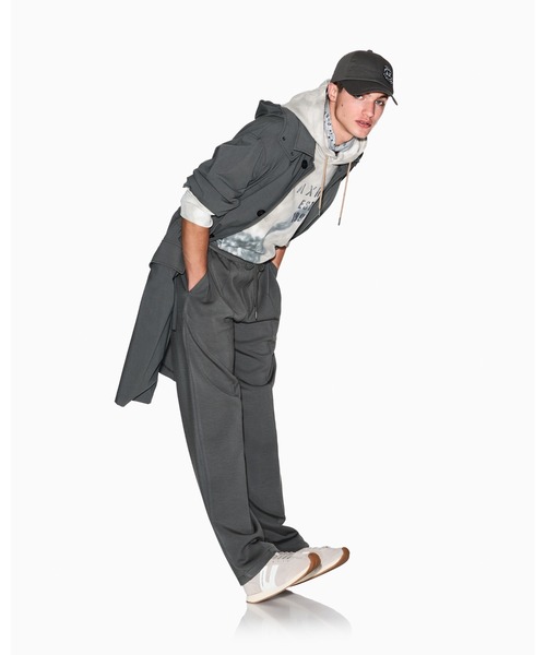 ARMANI EXCHANGE(アルマーニエクスチェンジ)の「【A|X アルマーニ エクスチェンジ】ストレッチモダール ストレートパンツ(その他パンツ・メンズ・セージグリーン・SMALL/X-LARGE/MEDIUM/LARGE/X-SMALL)」の4枚目の写真