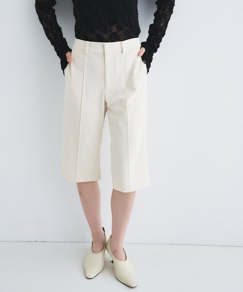 CODE A(コードエー)の「cropped pants(その他パンツ・レディース・チャコールグレー/アイボリー・34/36/38)」の6枚目の写真