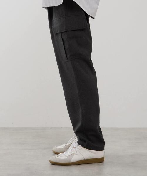 MEN'S MELROSE（メンズメルローズ）の「シュリンクトラベストカーゴパンツ（カーゴパンツ・メンズ・ネイビー/グレー・4/3/2）」の4枚目の写真