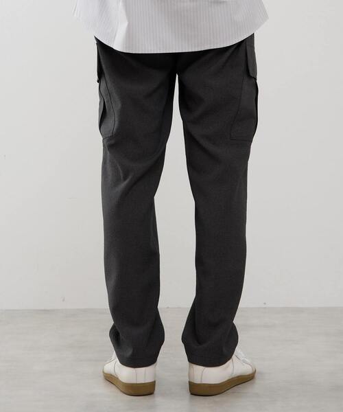 MEN'S MELROSE（メンズメルローズ）の「シュリンクトラベストカーゴパンツ（カーゴパンツ・メンズ・ネイビー/グレー・4/3/2）」の5枚目の写真