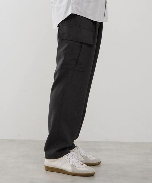 MEN'S MELROSE（メンズメルローズ）の「シュリンクトラベストカーゴパンツ（カーゴパンツ・メンズ・ネイビー/グレー・4/3/2）」の6枚目の写真
