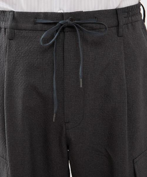 MEN'S MELROSE（メンズメルローズ）の「シュリンクトラベストカーゴパンツ（カーゴパンツ・メンズ・ネイビー/グレー・4/3/2）」の7枚目の写真
