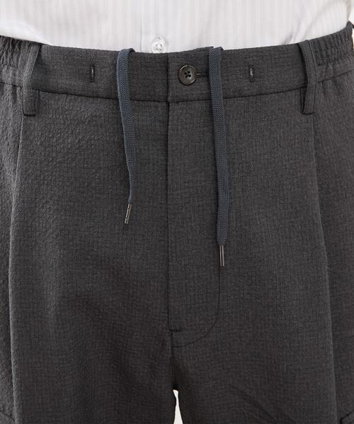 MEN'S MELROSE（メンズメルローズ）の「シュリンクトラベストカーゴパンツ（カーゴパンツ・メンズ・ネイビー/グレー・4/3/2）」の8枚目の写真