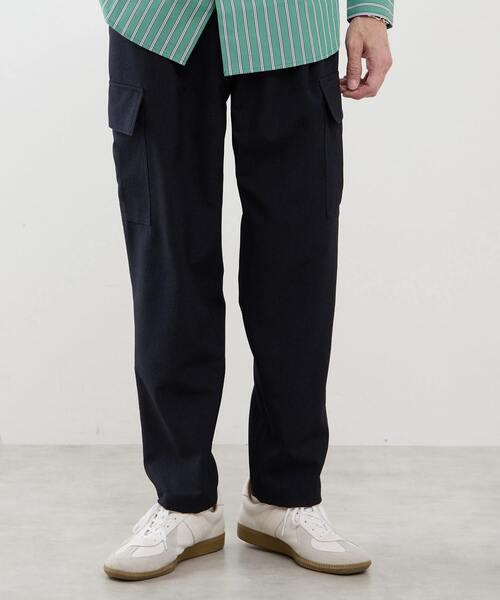 MEN'S MELROSE（メンズメルローズ）の「シュリンクトラベストカーゴパンツ（カーゴパンツ・メンズ・ネイビー/グレー・4/3/2）」の18枚目の写真