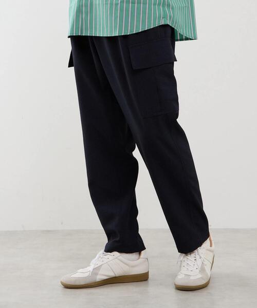 MEN'S MELROSE（メンズメルローズ）の「シュリンクトラベストカーゴパンツ（カーゴパンツ・メンズ・ネイビー/グレー・4/3/2）」の19枚目の写真