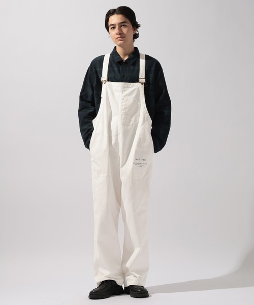 niko and...(ニコアンド)の「【NATOKii(ネイトゥーキー)】ユーロワークサロペット(サロペット/オーバーオール・メンズ・ブルー/ホワイト・MEDIUM/LARGE)」の14枚目の写真