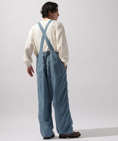 niko and...(ニコアンド)の「【NATOKii(ネイトゥーキー)】ユーロワークサロペット(サロペット/オーバーオール・メンズ・ブルー/ホワイト・MEDIUM/LARGE)」の6枚目の写真