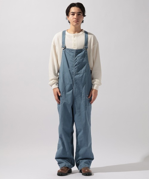 niko and...(ニコアンド)の「【NATOKii(ネイトゥーキー)】ユーロワークサロペット(サロペット/オーバーオール・メンズ・ブルー/ホワイト・MEDIUM/LARGE)」の8枚目の写真