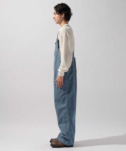 niko and...(ニコアンド)の「【NATOKii(ネイトゥーキー)】ユーロワークサロペット(サロペット/オーバーオール・メンズ・ブルー/ホワイト・MEDIUM/LARGE)」の9枚目の写真