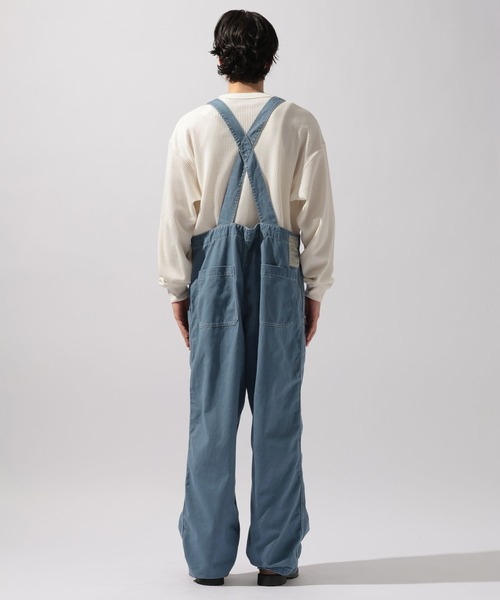niko and...(ニコアンド)の「【NATOKii(ネイトゥーキー)】ユーロワークサロペット(サロペット/オーバーオール・メンズ・ブルー/ホワイト・MEDIUM/LARGE)」の10枚目の写真
