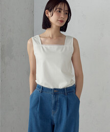 COMME CA ISM | 2WAYスクエア ネックタンクトップ(タンクトップ)