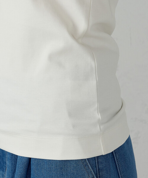 COMME CA ISM（コムサイズム）の「2WAYスクエア ネックタンクトップ（タンクトップ・レディース・ホワイト/ブラック・MEDIUM/LARGE）」の11枚目の写真