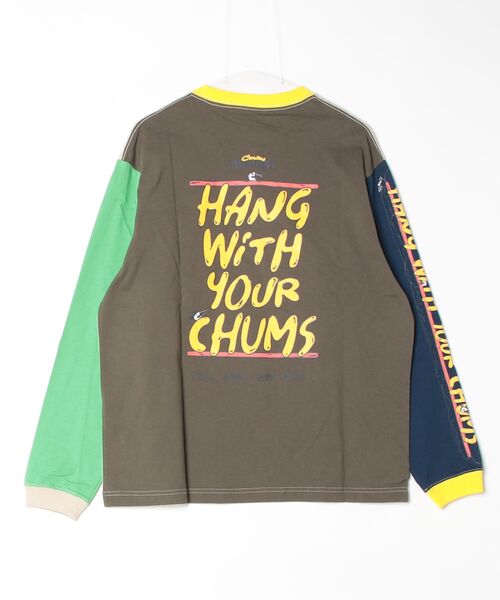 CHUMS（チャムス）の「【CHUMS】HWYC Hot Dog L/S T-Shirt（Tシャツ/カットソー・メンズ・グリーン/ホワイト/ブラック・X-LARGE/LARGE/MEDIUM）」の7枚目の写真