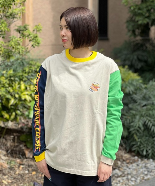 CHUMS（チャムス）の「【CHUMS】HWYC Hot Dog L/S T-Shirt（Tシャツ/カットソー・メンズ・グリーン/ホワイト/ブラック・X-LARGE/LARGE/MEDIUM）」の3枚目の写真