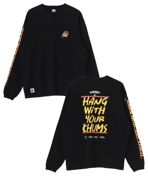 CHUMS（チャムス）の「【CHUMS】HWYC Hot Dog L/S T-Shirt（Tシャツ/カットソー・メンズ・グリーン/ホワイト/ブラック・X-LARGE/LARGE/MEDIUM）」の11枚目の写真