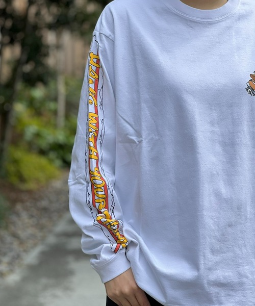 CHUMS（チャムス）の「【CHUMS】HWYC Hot Dog L/S T-Shirt（Tシャツ/カットソー・メンズ・グリーン/ホワイト/ブラック・X-LARGE/LARGE/MEDIUM）」の13枚目の写真