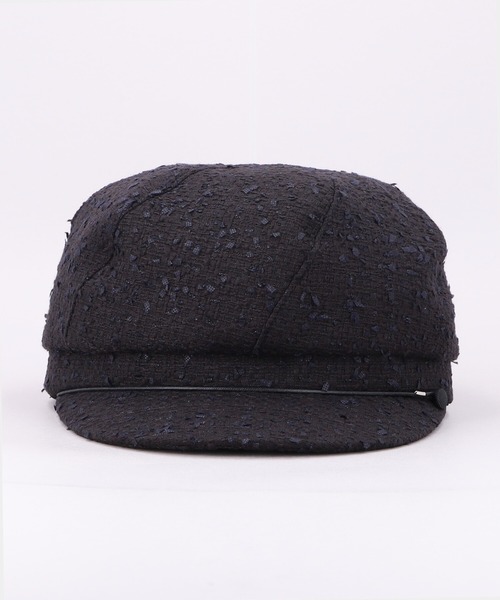 CA4LA（カシラ）の「HK SPIRAL FANCY（キャスケット・レディース・ホワイト/ブラック/マルチ・ONESIZE）」の4枚目の写真