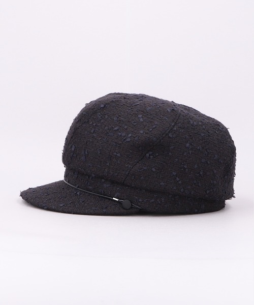 CA4LA（カシラ）の「HK SPIRAL FANCY（キャスケット・レディース・ホワイト/ブラック/マルチ・ONESIZE）」の5枚目の写真