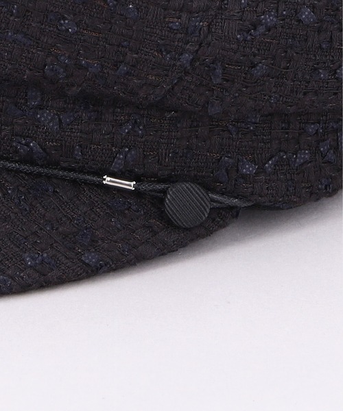 CA4LA（カシラ）の「HK SPIRAL FANCY（キャスケット・レディース・ホワイト/ブラック/マルチ・ONESIZE）」の9枚目の写真