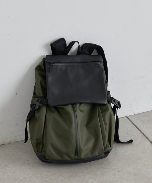ouchi監修】レザーコンビライトリュック（バックパック/リュック