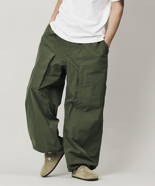 セール】限定展開 Quick Dry Fabric ワイドシルエット ポリリップ