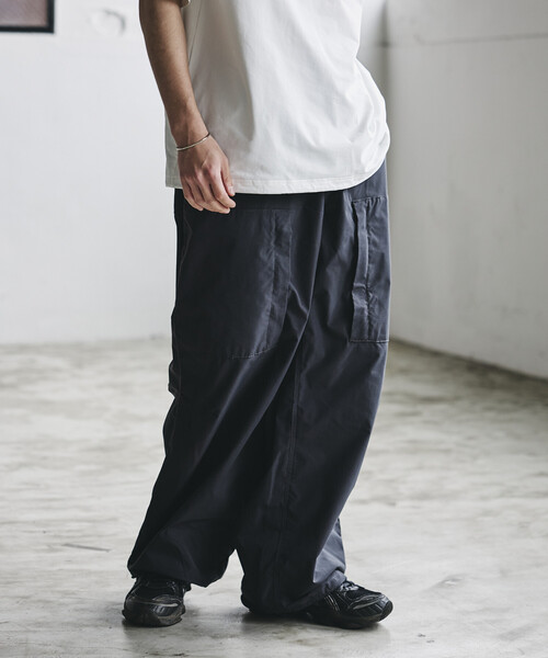セール】限定展開 Quick Dry Fabric ワイドシルエット ポリリップ