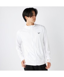 Reebok（リーボック）の「【Reebok:リーボック】スムースUVラッシュガード　ジップアップ　UVジャケット　UV遮蔽率95%以上（ラッシュガード）」