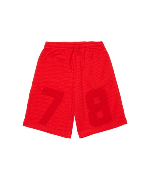 DIESEL（ディーゼル）の「キッズ ショートパンツ PMESH（その他パンツ・キッズ・ブラック/レッド・14Y/4Y/16Y/6Y/8Y/10Y/12Y）」の3枚目の写真