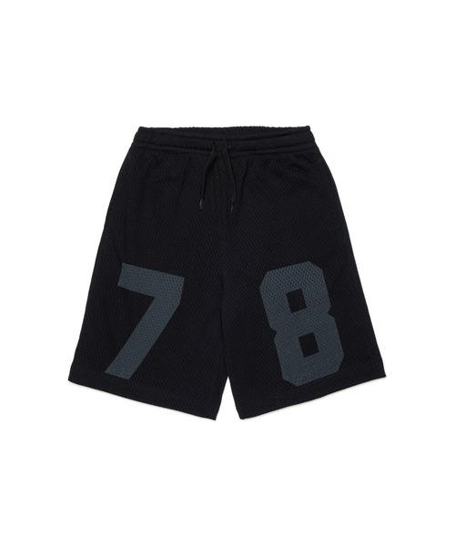 DIESEL（ディーゼル）の「キッズ ショートパンツ PMESH（その他パンツ・キッズ・ブラック/レッド・14Y/4Y/16Y/6Y/8Y/10Y/12Y）」の4枚目の写真