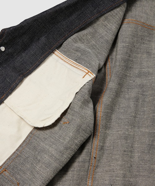 SUGARHILL(シュガーヒル)の「LAPEL DENIM JACKET(デニムジャケット・メンズ・インディゴブルー・1/2)」の8枚目の写真