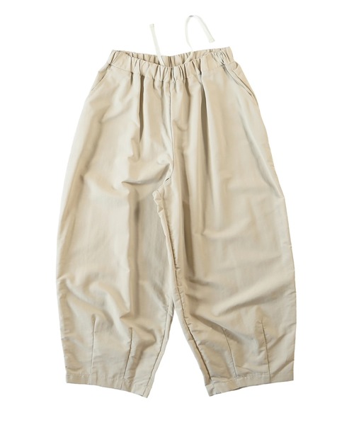 HARVESTY（ハーベスティ）の「HARVESTY / ハーベスティ EASY CIRCUS PANTS NYLON TUSSAH ナイロンタッサー サーカスパンツ（その他パンツ・レディース・チャコールグレー/アイボリー・0/1/2）」の10枚目の写真